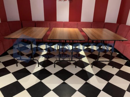 Складные прямоугольные столы «ПЬЕДЕСТАЛ»