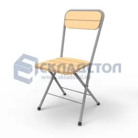 Дачный стул из рейки