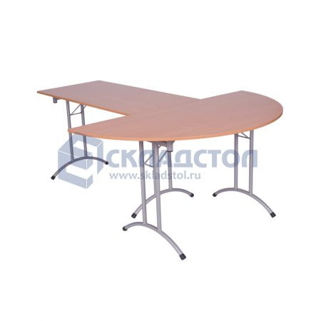 Складные столы “Трапеция” подстолье хром (гальваника)